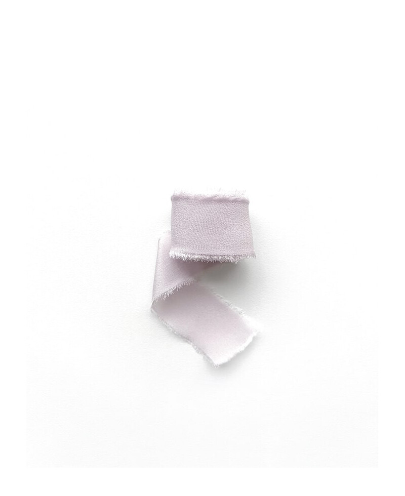 Fiocco in seta color malva chiaro Fiocco in seta color malva chiaro