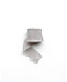 Clay grey silk bow