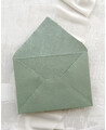 Enveloppe artisanale vert clair