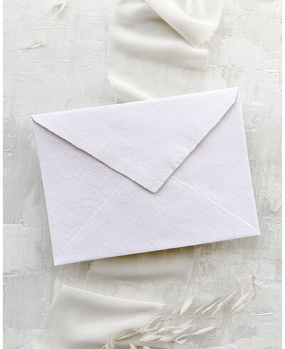 Envelope artesanal premium rosa pálido