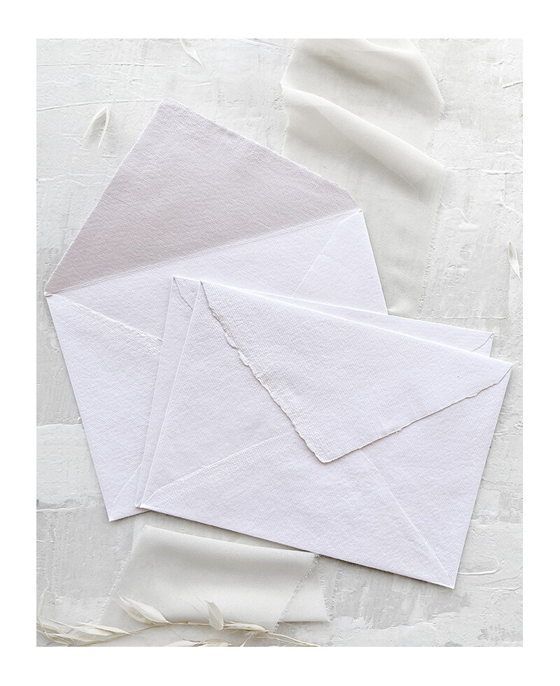 Envelopes feitos à mão da mais alta qualidade rosa claro Envelopes feitos à mão da mais alta qualidade rosa claro