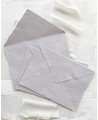 Handmade envelopes of the highest quality clay gray