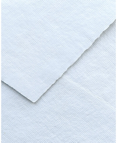 Envelope artesanal azul claro