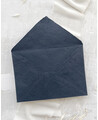 Envelope azul escuro exclusivo feito à mão