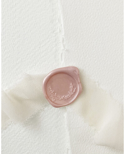 Cera de vedação em ouro rosa