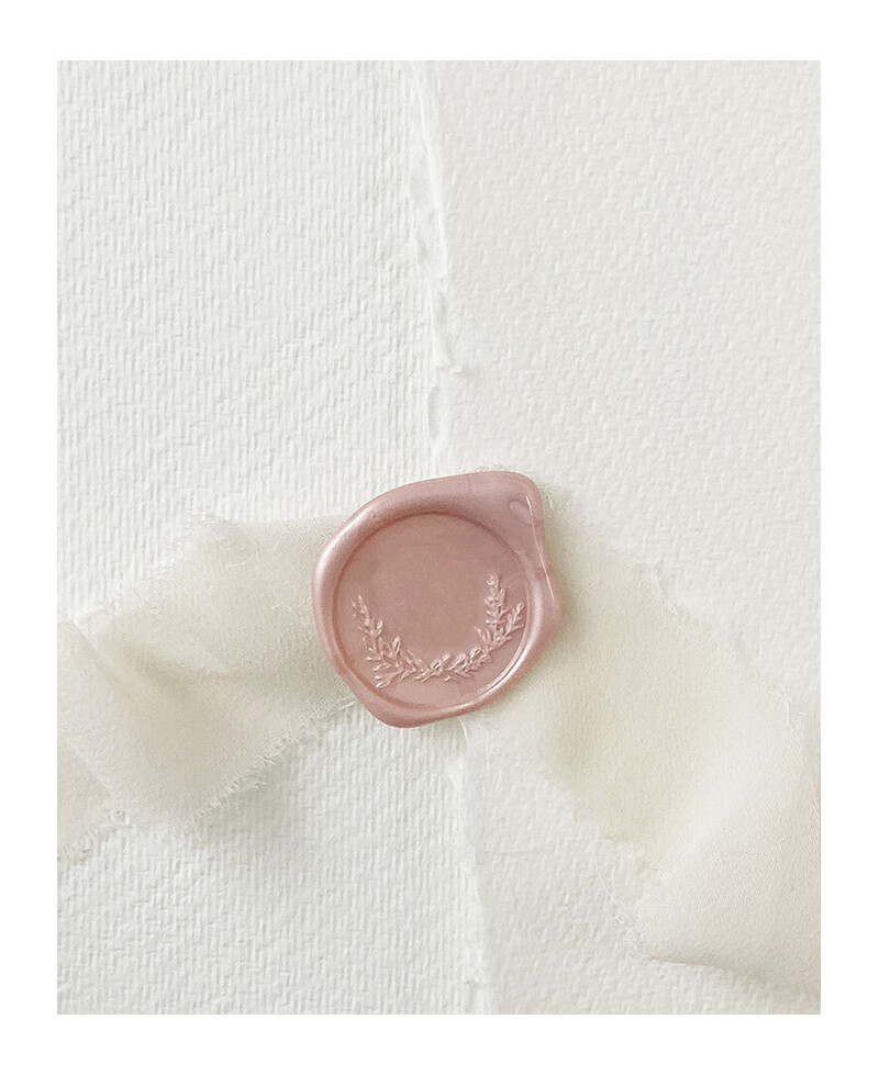 Cera de vedação em ouro rosa