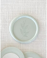 Olive wax seal sticker