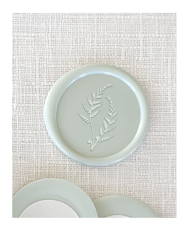 Sealing fern sticker Sealing fern sticker