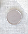 Prefabricated sealing with adhesive with love