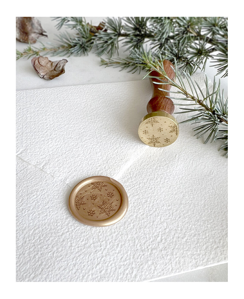 Snowflakes sealing seal Snowflakes sealing seal