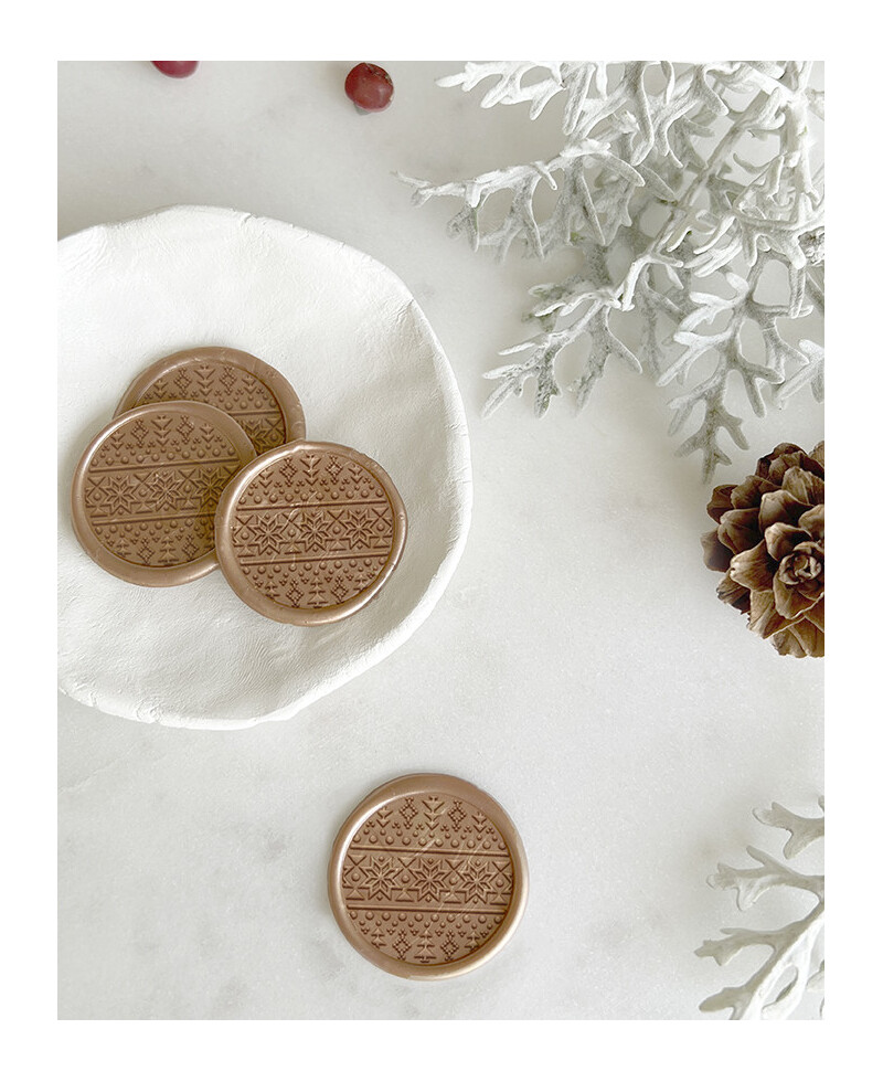 Sellos de lacre estampado de navidad Sellos de lacre estampado de navidad