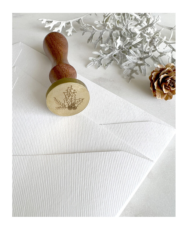 Holly branch sealing seal Holly branch sealing seal
