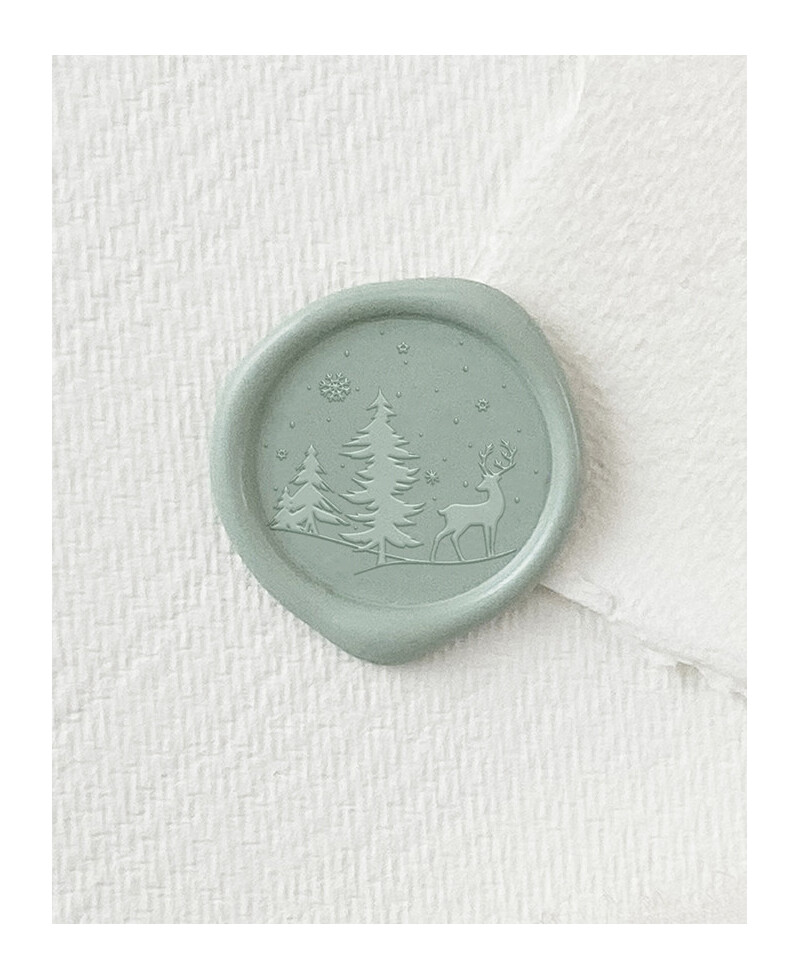 Christmas forest sealing wax Christmas forest sealing wax