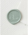 Christmas forest sealing wax