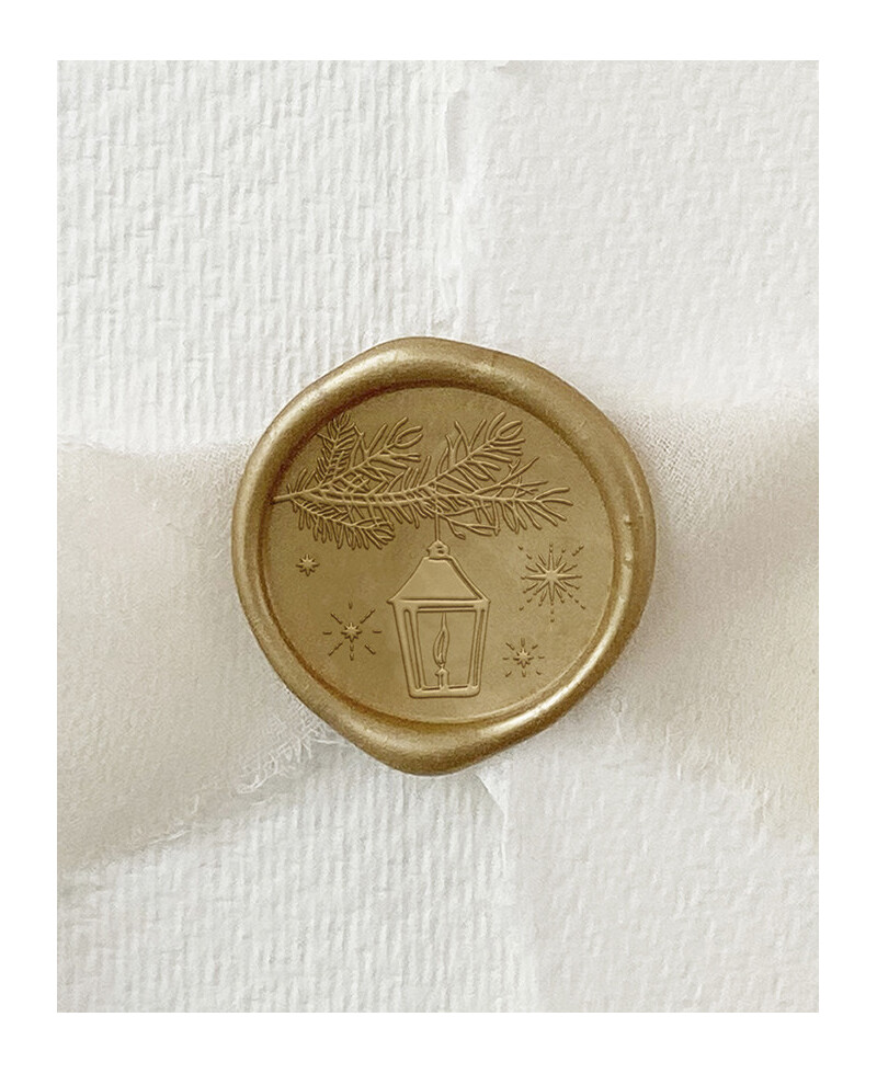 Christmas lantern sealing wax Christmas lantern sealing wax