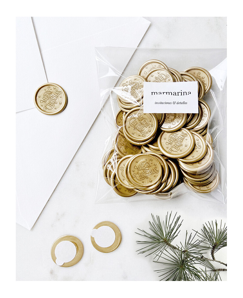 Scellés adhésifs de Noël Scellés adhésifs de Noël
