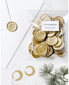 Christmas adhesive sealing seals