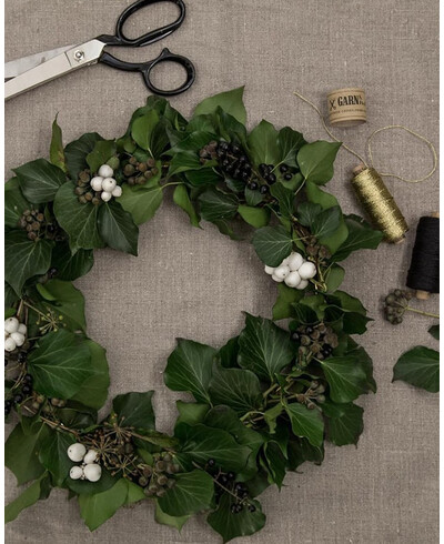 Barbante dourado para decoração de Natal