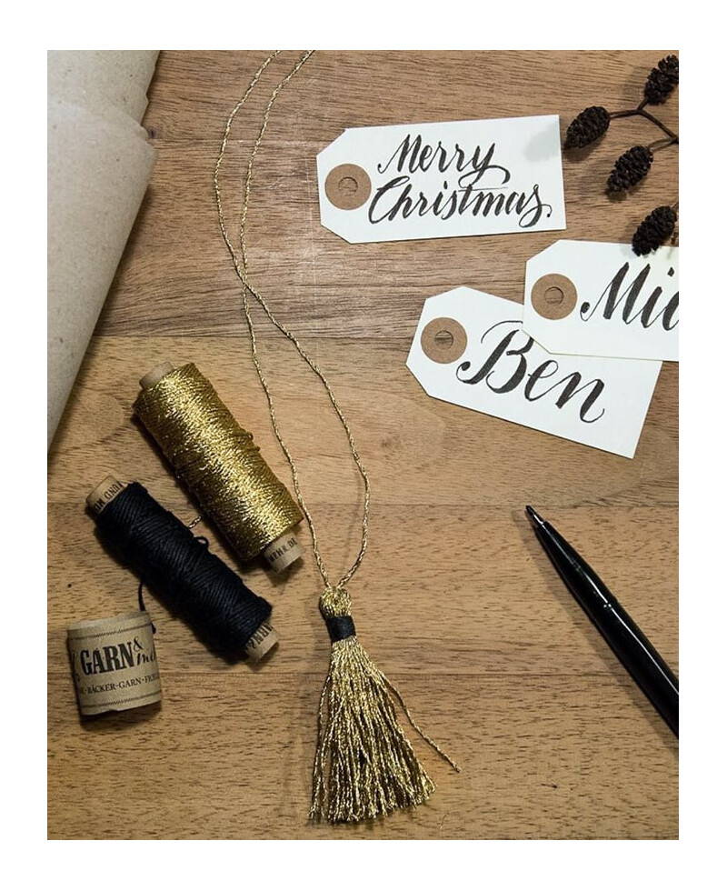 Gold twine for gift decoration Gold twine for gift decoration