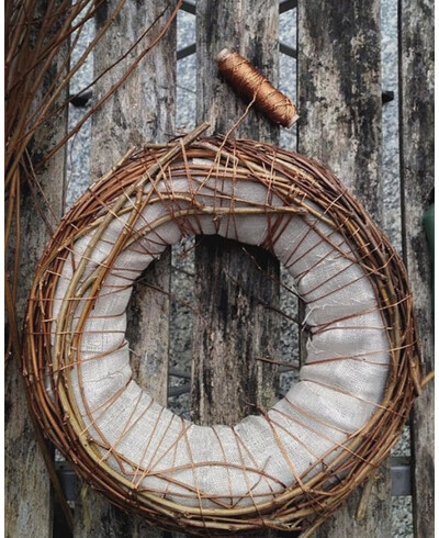 Corda de cobre para decoração