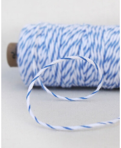Linha branca azul para artigos de papelaria do casamento