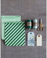 Obscuridade - fio verde e branco para convites do casamento