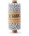 Black and white twine