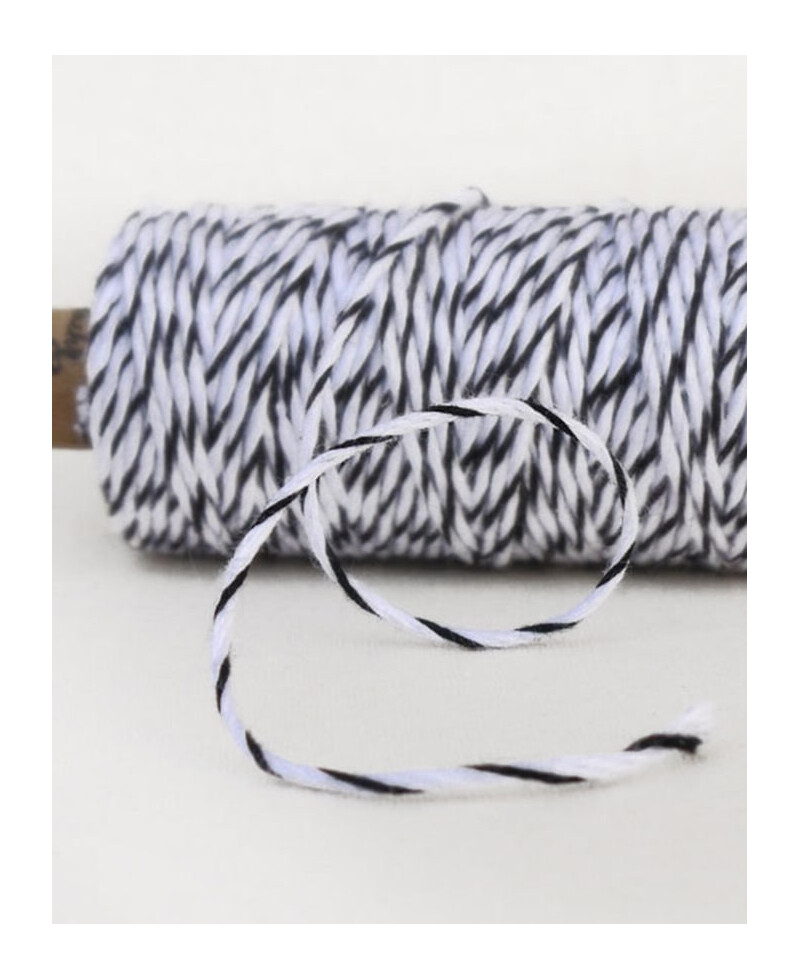 Black white thread Black white thread