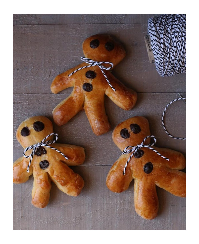 Weißer schwarzer Bindfaden für Weihnachten Weißer schwarzer Bindfaden für Weihnachten
