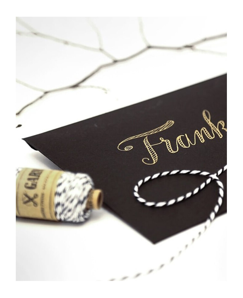 Fio branco preto para convites de casamento Fio branco preto para convites de casamento