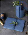 Marineblaues Seil zum Verpacken von Geschenken