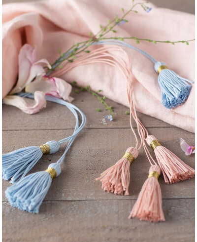 Corde bleu clair