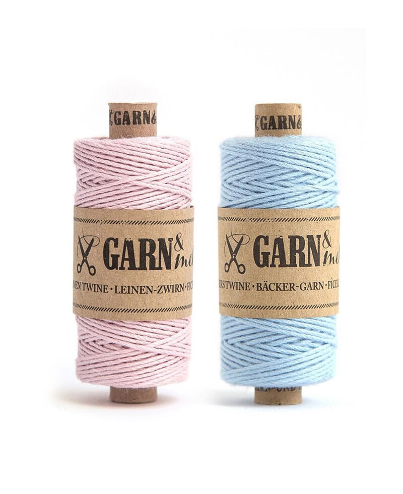 Powdered blue twine for wedding invitations Powdered blue twine for wedding invitations