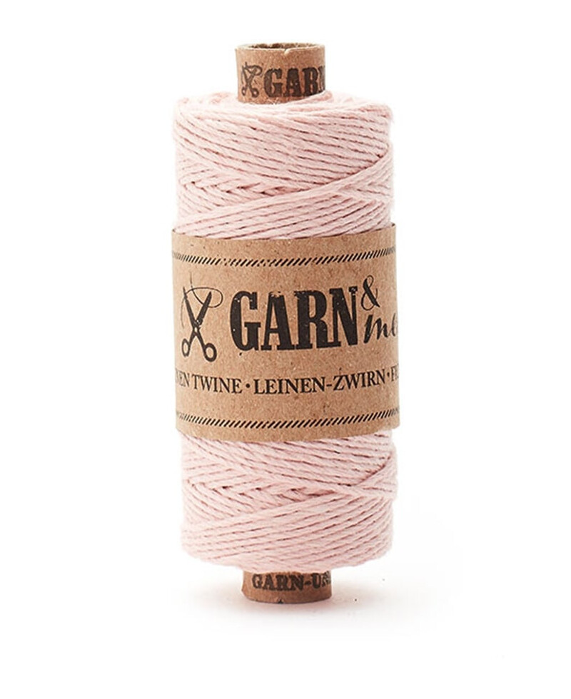 Barbante rosa em pó Barbante rosa em pó