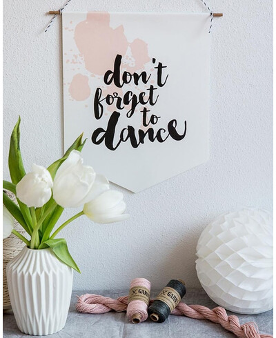 Light pink twine for event decoration