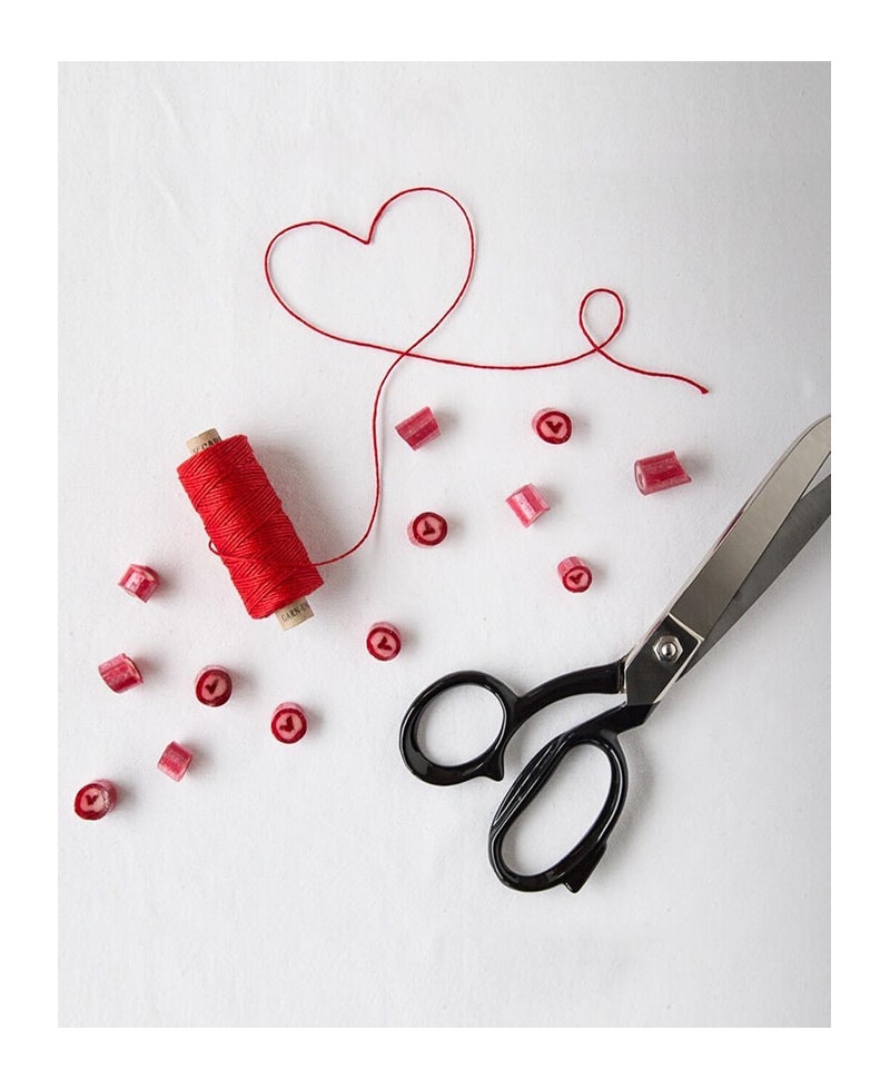 Rotes Valentinstag-Seil Rotes Valentinstag-Seil