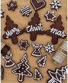 Corda marrom para decoração de Natal