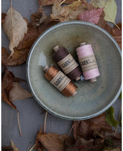 Brown twine for wedding invitations