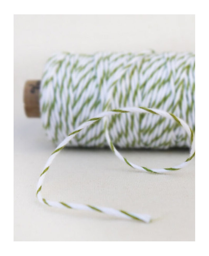 Corda Verde Oliva Branca Garn und Mehr | Decoração de casamento Corda Verde Oliva Branca Garn und Mehr | Decoração de casamento
