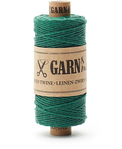 Barbante verde esmeralda