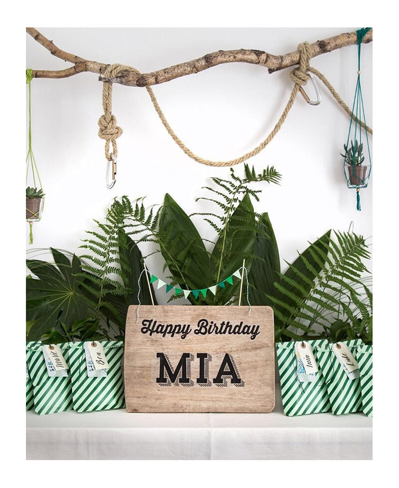 Barbante verde escuro para decoração de festa Barbante verde escuro para decoração de festa