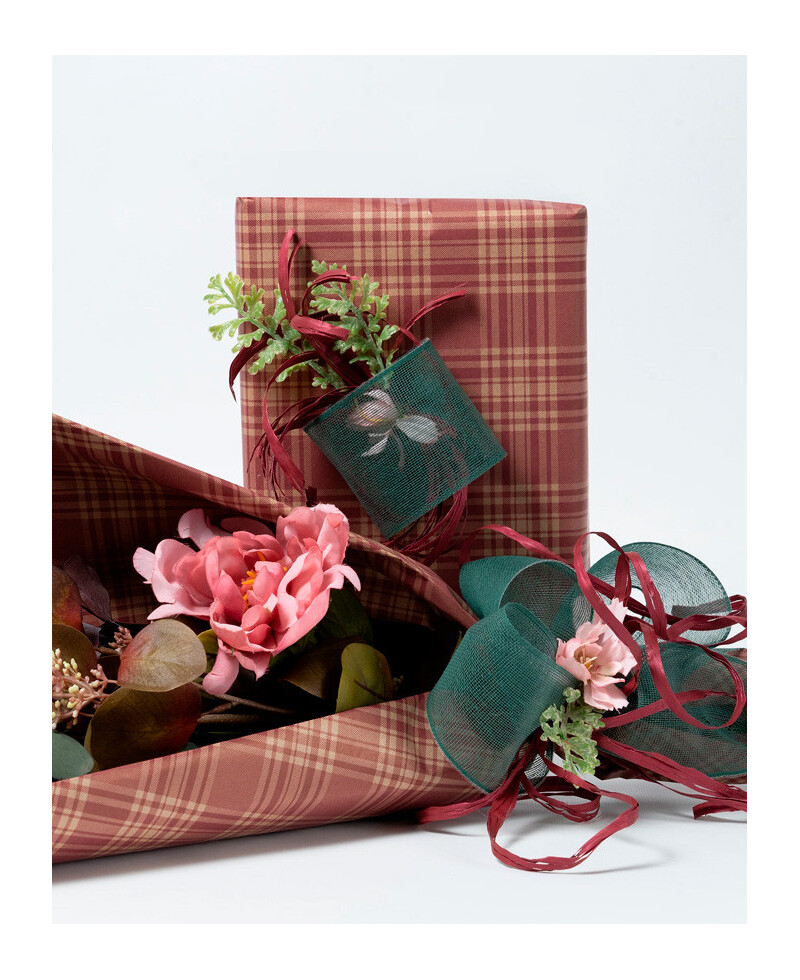 Burgundy checkered wrapping paper Burgundy checkered wrapping paper