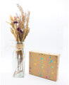Metallic iridescent stars wrapping paper