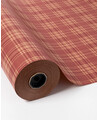 Burgundy checkered wrapping paper