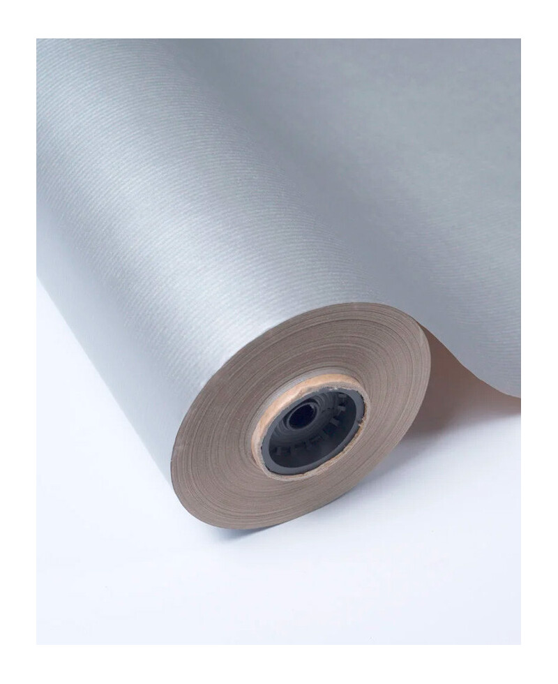 Papel de embrulho prateado