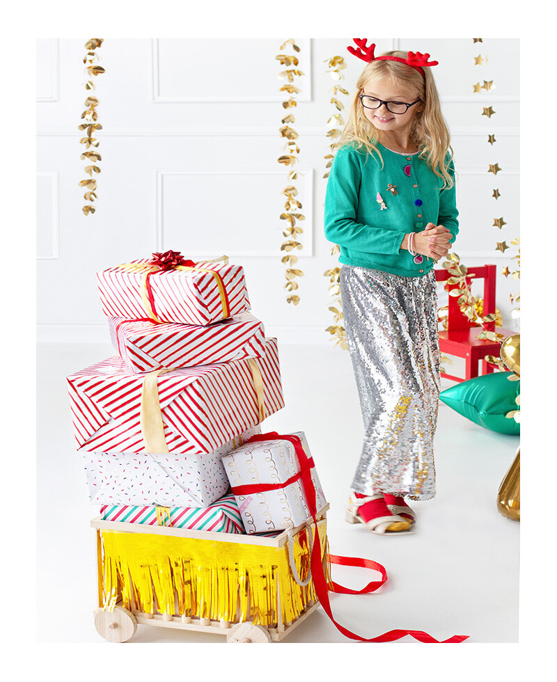 Papier d’emballage pour les cadeaux de Noël Papier d’emballage pour les cadeaux de Noël