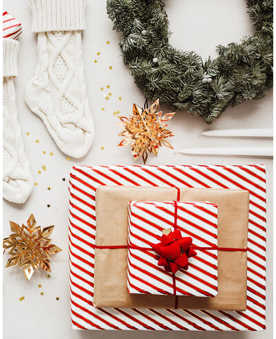 Papel de embrulho para o Natal