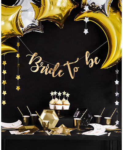Guirlande de mariage étoile dorée