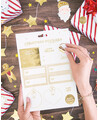 Guirnalda de estrellas para decoración de navidad