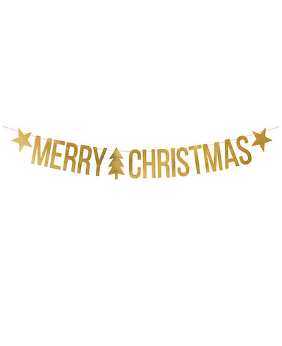 Ghirlanda di carta di buon Natale